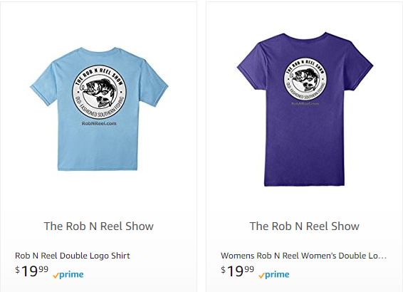The Rob N Reel Show T Shirts Amazon